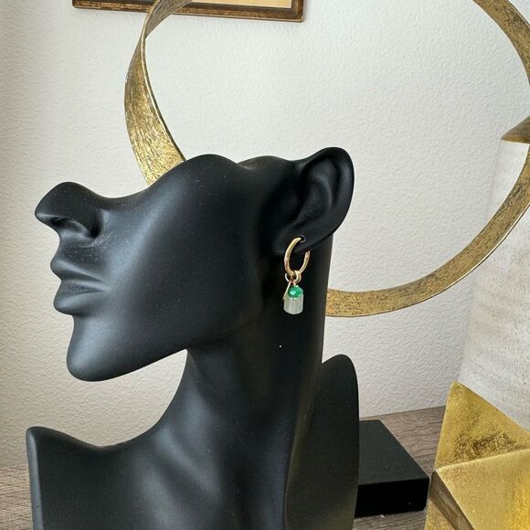 Bohemian hoop earrings N704 - Picture 5 of 5